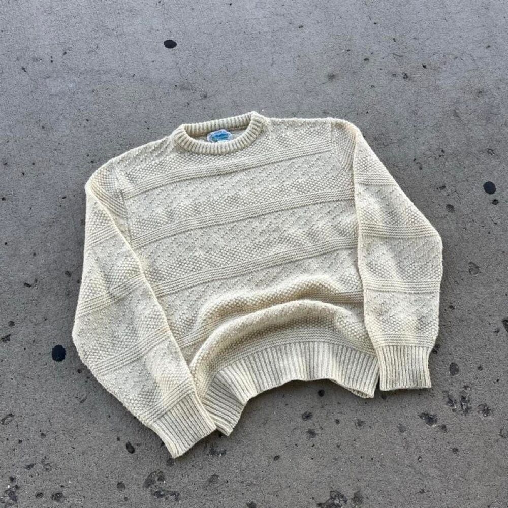 Vintage Royal North Mills Old Money Y2K Heavyweight Sweater